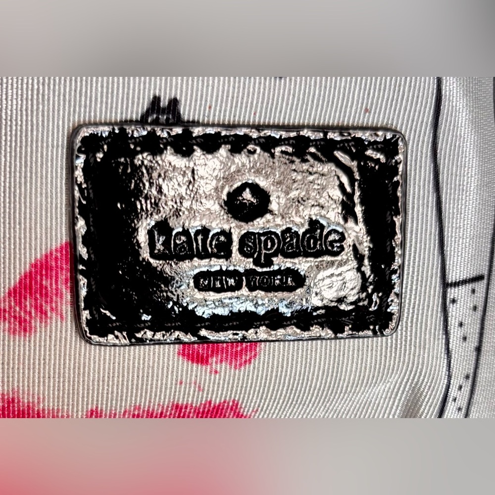 043- Kate Spade Black Patten Leather Laptop Tote Bag - Picture 12 of 13